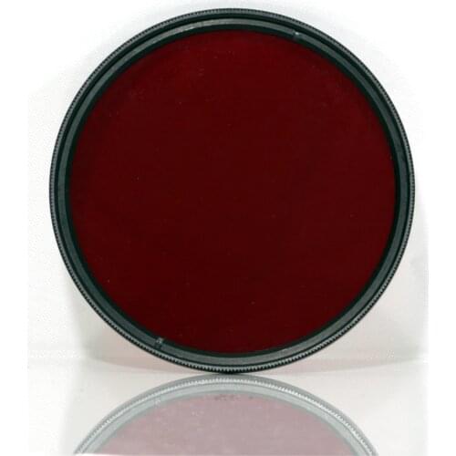 25mm 630nm Infrared IR Optical Grade R63 Filter for Camera Lenses
