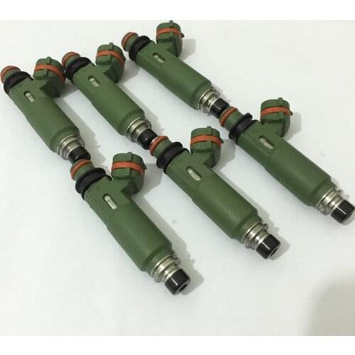 6x brand new fuel injector For Toyota Land Cruiser 100 1999-2009 1FZFE 4.5L Fuel Injector 23209-66010 23250-66010