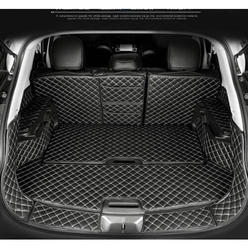 Car armrest box Back row anti kicking pad holster Artificial Leather For Nissan X-Trail X Trail T32 Rogue 2017