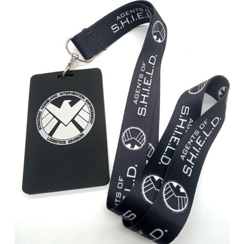 1 Pcs Cartoon Named Card Holder Identity Badge with Lanyard Neck Strap Card Bus ID Holders With Key Chain