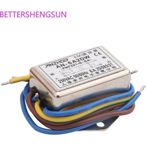 EMI Filter AN-3A2DW AN-6A2DW AN-10A2DW Filter 3A 6A 10A