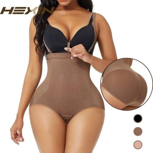 HEXIN Shapewear Bodysuit Tummy Control Panties High Waist Girdle Slimming Butt Lifter fajas Waist Shaper Corset Reductoras