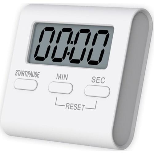 T01 Multifunctional Digital Timer Stopwatch Kitchen Count Up Countdown Timer Cooking Baking Alarm Reminder Clock with Stand