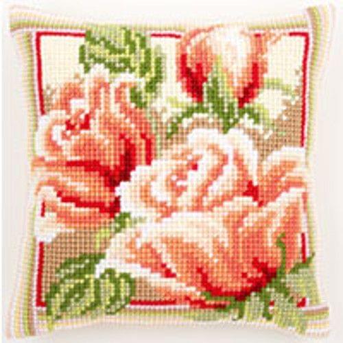 Flower Cushion Latch Hook Kit Pillow Mat DIY Craft Flower 42CM 42CM Cross Stitch Needlework Crocheting Cushion Embroidery