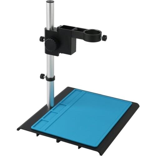 TOP Aluminum Alloy Adjustable Focusing Bracket Focusing Holder Table Stand for Digital USB Video Microscope Camera