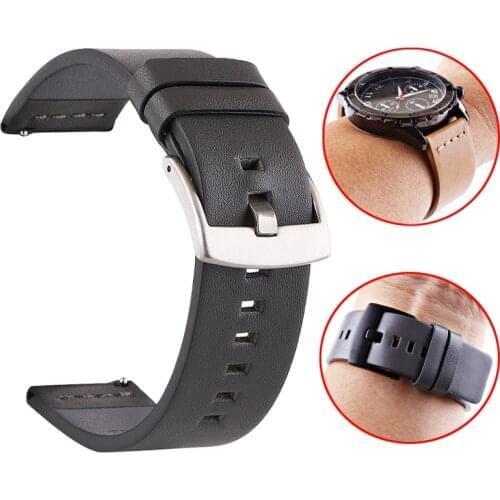 Genuine Leather Band For Huawei Watch Gt 2 Pro Sport Soft Black Watchband For Huawei Gt2 Pro 46mm Wristband Replace Bracelet
