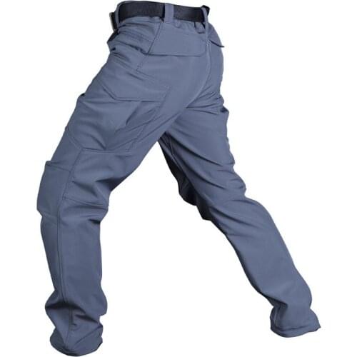 Instructor Tactical M2 Plus Velvet Thick Outdoor Fleece Warm Windproof Mens Caroge Pants
