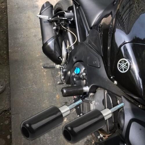 1Set Universal Large Motorcycle Frame Sliders Anti Crash Protector Glue Stick for honda Suzuki Motorcycles Repair Parts