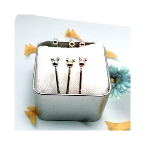 Gold Color Mouse Bangle Fashion Woman Bracelet Argent For Girls Party Luxury Jewelry Gifts