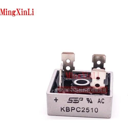 1PCS KBPC2510 diode bridge rectifier diode 25A 1000V KBPC 2510 power rectifier diode electronica componentes