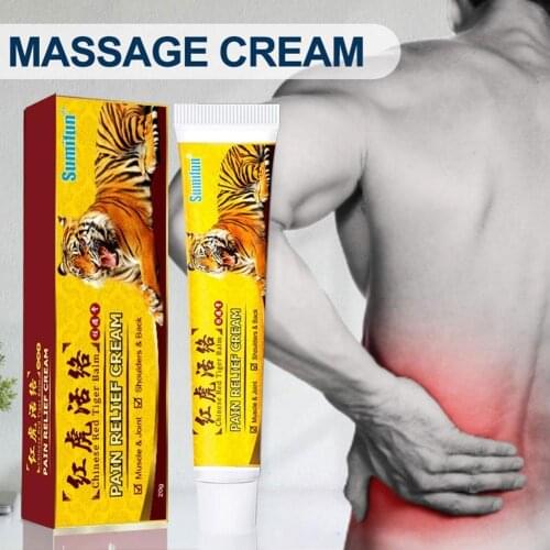 1pcs 20g Tiger Balm Analgesic Cream Pain Relief Ointment Arthritis Rheumatoid Treatment Joint Back Effective Analgesic Cream