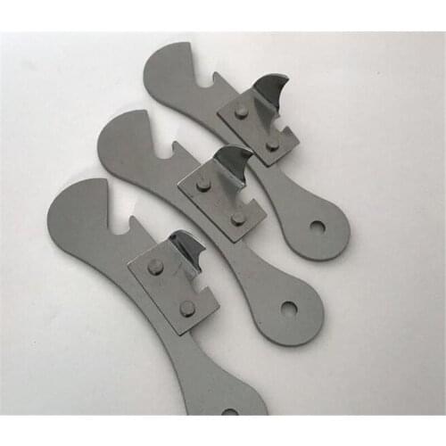 50pcs Stainless Steel Manual Can Opener Comfort Good Grip Tin Jar Bottle Cans Opener Tools