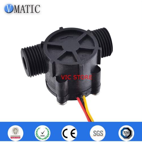 Free Shipping VCA168-4 Micro Electronic Water Flow Sensor Turbine Flow Meter
