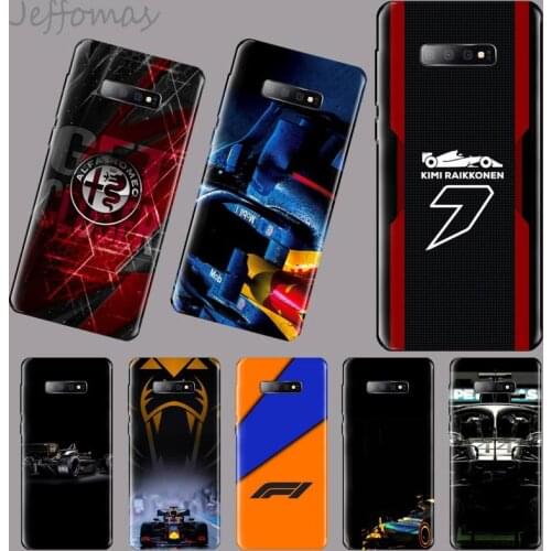For Formula 1 Racing F1 Soft black Phone Case For Samsung Galaxy S5 S6 S7 S8 S9 S10 S10e S20 edge plus lite
