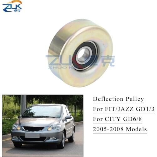 ZUK Belt Tensioner Idler Pulley OEM:38942-PWA-004 For Honda FIT JAZZ GD1 GD3 2005 2006 2007 2008 For FIT Saloon CITY GD6 GD8