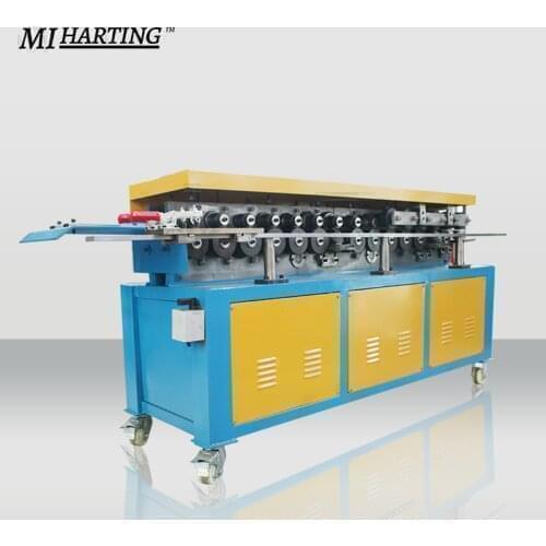 Square Hvac Duct Making Machine / TDF/TDC Flange Forming