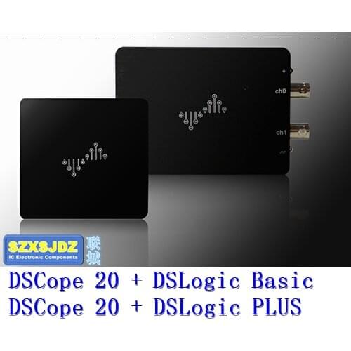 16G Puissant Oscilloscope 16 canaux Analyseur Logique DSLogic Kit Double Canal + DSCope