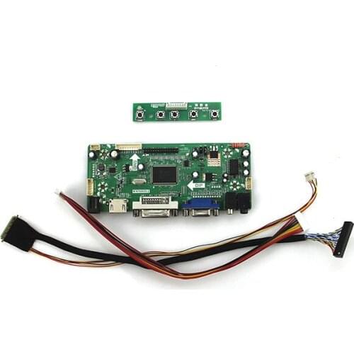 M.NT68676 LCD/LED Controller Driver Board(HDMI+VGA+DVI+Audio) For LTN101NT02 B101AW03 1024*600 LVDS Monitor Reuse Laptop