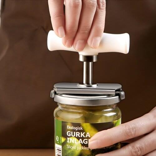 Adjustable Stainless Steel Can Opener Jar Openers Manual Portable Bottle Opener Kitchen Gadgets