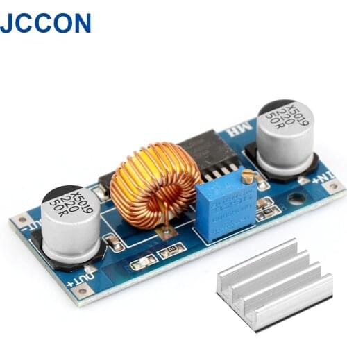DCDC XL4015 Adjustable Step-Down Module 4~38V High-Power Low Ripple 5A 96% High Efficiency For Arduino