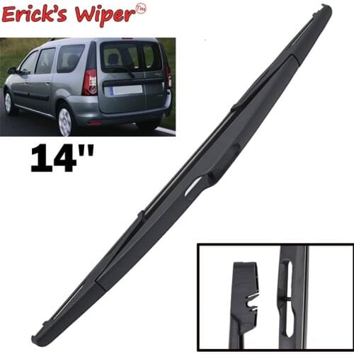 Ericks Wiper 14" Rear Wiper Blade For Dacia Logan MCV 2004 - 2012 Windshield Windscreen Rear Window