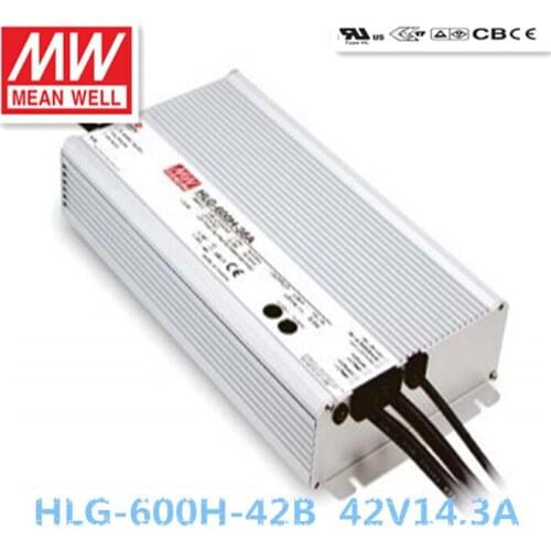 MEAN WELL HLG-600H-42B 600.6W 42V 14.3A LED switching power supply