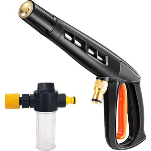 High Pressure Water Gun Car Wash Long Pipe Nozzle Water Pump Extension Foam Water Gun Garden Water Gun Cleaning Supplies