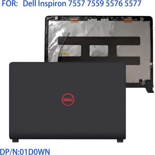 LCD Rear Back Cover for Dell Inspiron 15 7557 7559 5576 5577 antenna 1D0WN 01D0WN