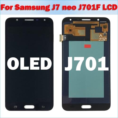 OLED For Samsung Galaxy J701 LCD Display J7 Neo J7 Nxt J701 J701F J701M J7 Core LCD Display Touch Screen Digitizer Assembly
