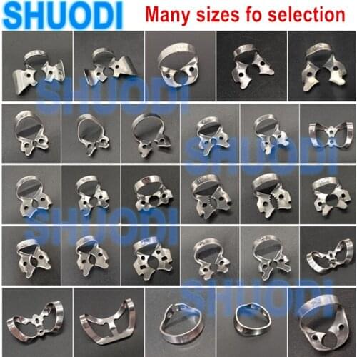 1 piece Most Popular Dental Restoration Rubber Dam Clamps Rubber Barrier Clip Stainless Steel Material