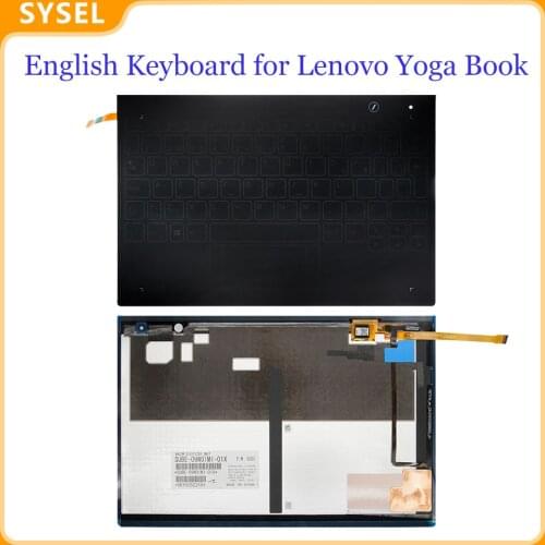 100% New English Keyboard for Lenovo Yoga Book YB1-X90L YB1-X90F Keyboard Assembly