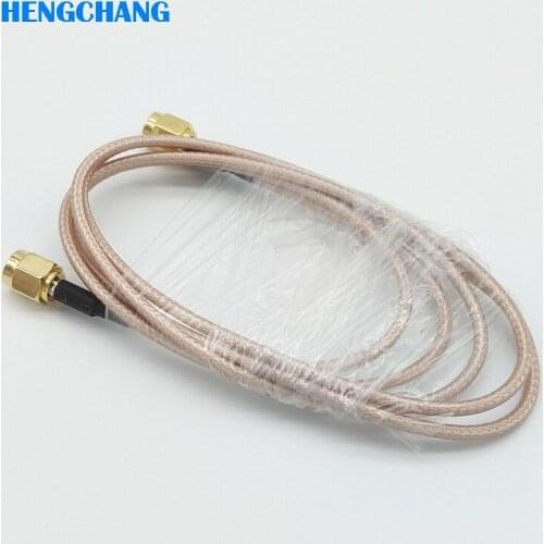 100cm Female to Female SMA Adapter Plug Connector SMA Pigtail RG316 Coaxial Jumper Extension Cable 10pcs/lot
