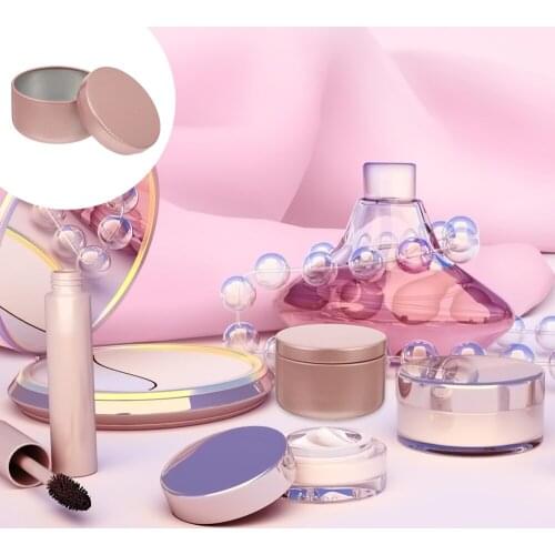 12PCS Round Candle Jars Travel Tins Candle Storage Container for Candle Making