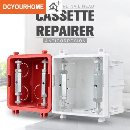 86 Type Socket Wall Mount Switch Box Recovery Bottom Dark Box Repair Pole Junction Box Repair Secret Stash Struts Repair
