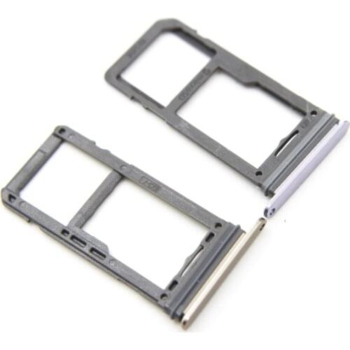 Dual/Single SIM Card Slot SD Card Tray Holder Adapter for Samsung Galaxy S8 G950 S8 Plus G955