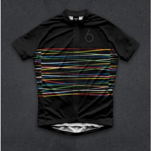 Summer Mens Twin Six 6 Cycling Jersey Short Sleeve Mtb Bike Clothing Ropa Maillot Ciclismo Racing Bicycle Clothes tops only