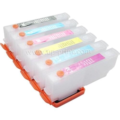 277XL refillable ink cartridge for Epson XP-750 XP-850 XP-950 XP-970 XP-860 XP-960 XP-55 printer with auto reset chip T2771