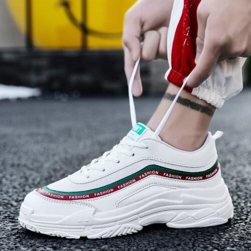 Men Running Shoes Soft Sneakers Male Luxury Brand Breathable Light Spring Summer Male Trainers Mocassin Homme Chunky Dad Sports