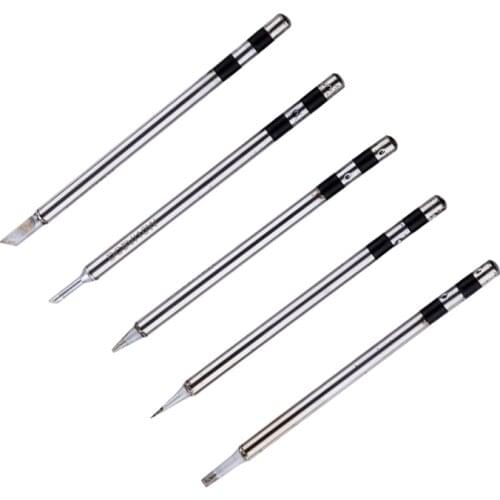 Stainless Steel Soldering Iron Tip Special for PX-988USB Soldering Iron I/K/B/2C/2.4D Replacement Welding Tips