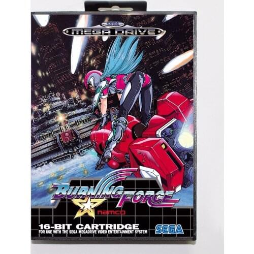 New Arrival Burning Force Game Cartridge 16 bit MD Game Card With Retail Box For Sega Mega Drive For Genesis