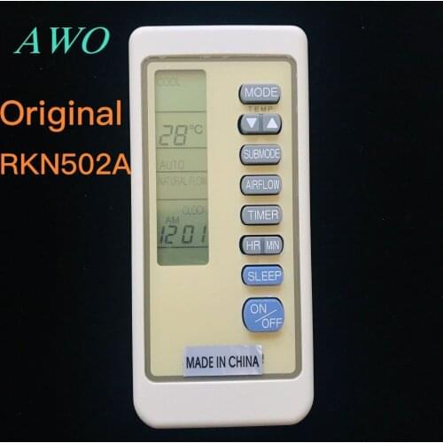 New RKN502A Original Air Conditioning Remote Controller For MITSUBISHI M325 M285 SRK258HENF AKN502
