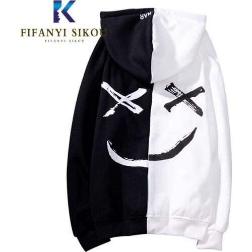 Autumn Winter Sweatshirt Women Patchwork Hip hop Hoodie Loose Plus Size Harajuku Pullover Female Thick Warm Hooded Sweatshirts