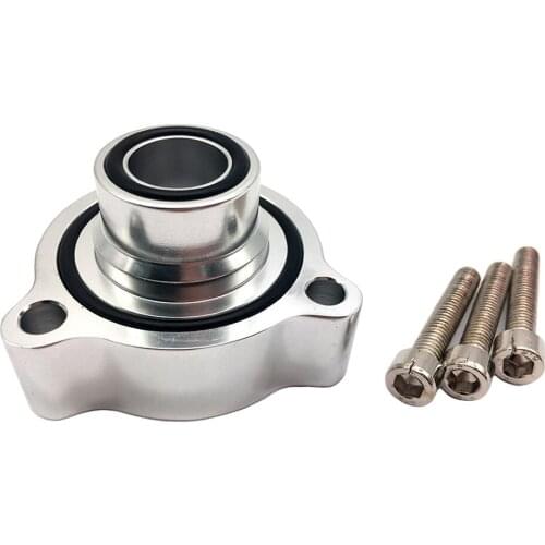 For Mercede 2.0 A180 GLA250 Silver Aluminum Blow Off Valve Adapter Spacers