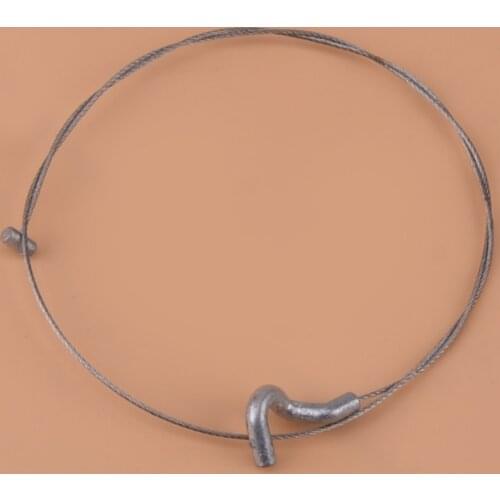 Silver 17" Handbrake Lever Release Cable Spring Fit For Ford S-Max Galaxy 2006-2008 2009 2010 2011 2012 2013 2014 2015