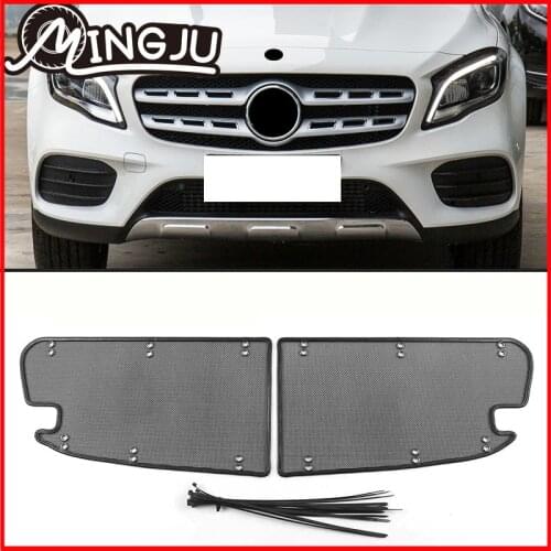 For Mercedes Benz GLA X156 2017 2018 2019 H247 2020 2021 Grills Insect Net Condenser Protective Cover Anti Insect Sand Mesh