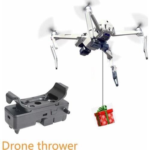 Thrower System For DJI Mavic 2 Pro AIR 2 Drone Fishing Bait Wedding Ring Gift Deliver Sky Hook Mavic Mini 2 Thrower Accessories