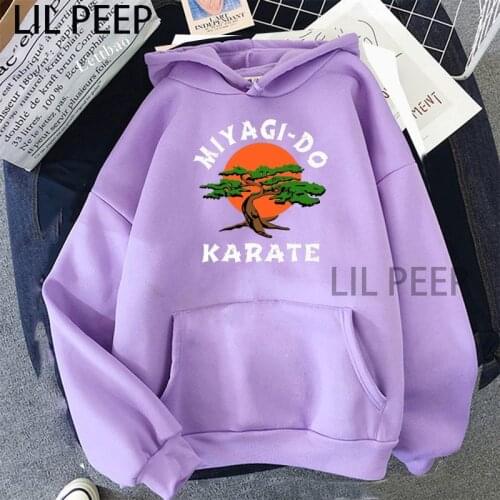 Miyagi-Do Karate Bonsai Tree Winter Hoodies Unisex Sweatshirt Loose Hooded Womens Sweatshirt Kawaii 90s Aesthetic Clothes