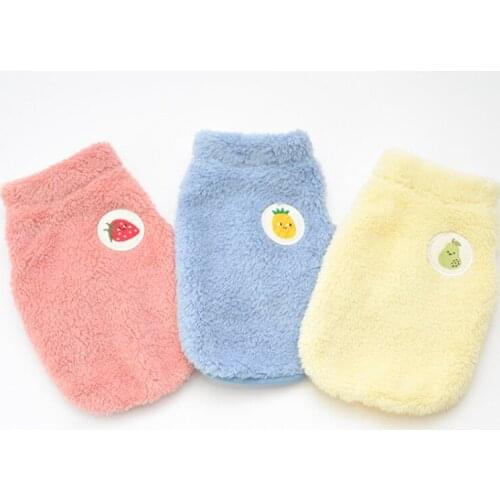 Winter Warm Dog Vest Coat Soft Cat Puppy Jacket Chihuahua Yorkies Pomeranian Sweater Bichon Poodle Schnauzer Outfits Pet Cothes