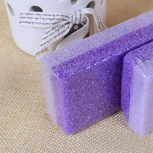 4Pcs Foot Care Scrubber Sponge Pumice Stone Exfoliate Remove Dead Skin Pedicure Manicure Nail Tools Pedicure Foot Care Tools