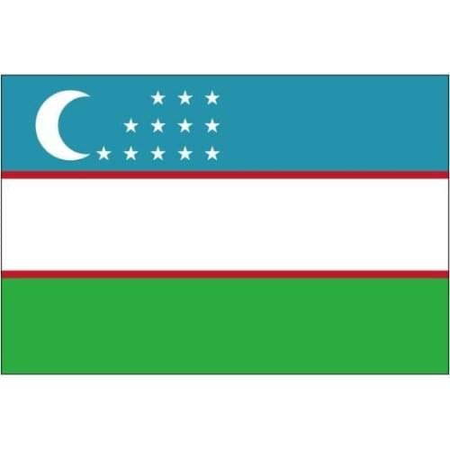 90x150cm UZB The Republic of Uzbekistan National Flag